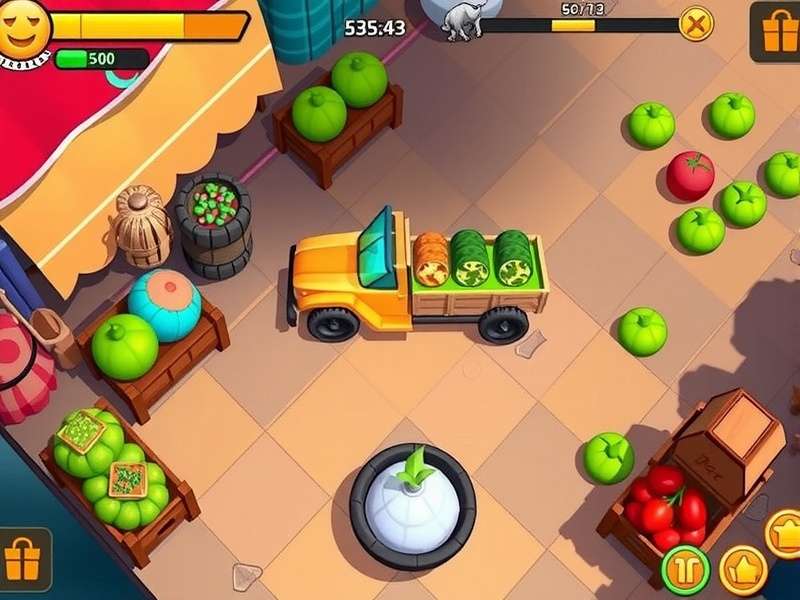 Agra Market Dash resource management